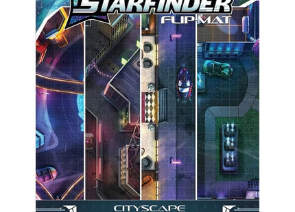 Gamers Guild AZ Paizo Starfinder 2E: Flip-Mat: Cityscape Multi-Pack (Pre-Order) ACD Distribution