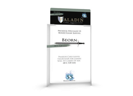 Gamers Guild AZ Paladin Paladin Board Game Sleeves: Beorn (68×120mm) Bridge Distribution