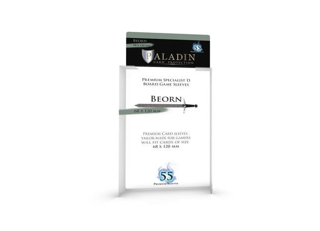 Gamers Guild AZ Paladin Paladin Board Game Sleeves: Beorn (68×120mm) Bridge Distribution