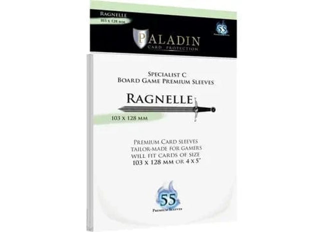 Gamers Guild AZ Paladin Paladin Board Game Sleeves: Ragnelle (103x128mm) Bridge Distribution