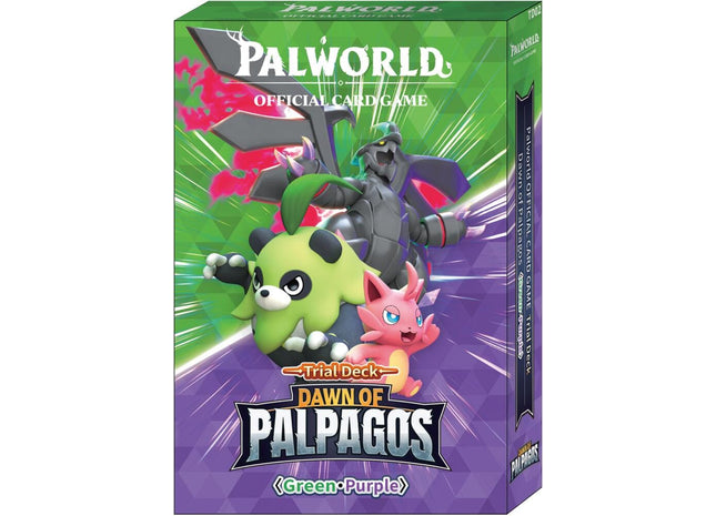 Gamers Guild AZ Palworld OCG Palworld OCG: Dawn of Palpagos Trial Deck - Green/Purple YY Card World