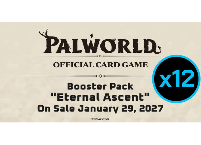 Gamers Guild AZ Palworld OCG Palworld OCG: Eternal Ascent Booster Case (Pre-Order) YY Card World