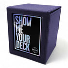 Gamers Guild AZ Panic Wizard Panic Wizard: Showcase 100+ Deck Box: Purple GTS