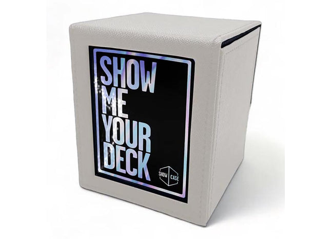 Gamers Guild AZ Panic Wizard Panic Wizard: Showcase 100+ Deck Box: White GTS