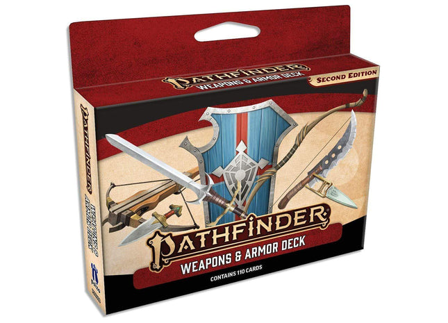 Gamers Guild AZ Pathfinder Pathfinder, Second Edition: Weapons & Armor Deck Southern Hobby