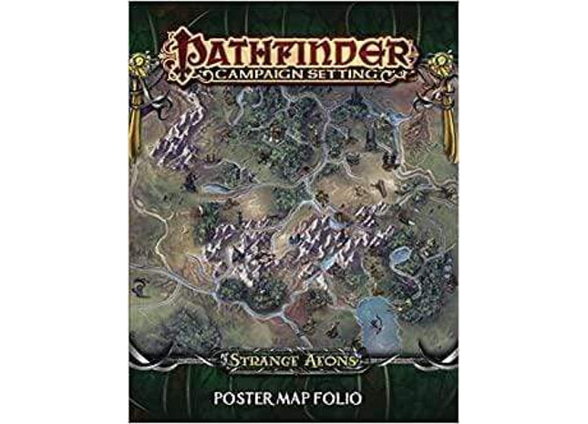 Gamers Guild AZ Pathfinder Pathfinder: Strange Aeons Poster Map Southern Hobby