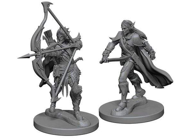 Gamers Guild AZ Pathfinder WZK72598 Pathfinder Minis: Deep Cuts Wave 1- Elf Male Fighter Southern Hobby