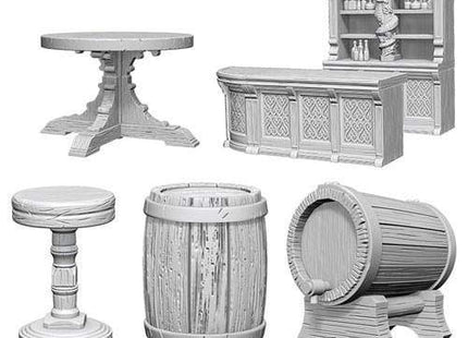 Gamers Guild AZ Pathfinder WZK73221 Pathfinder Minis: Deep Cuts Wave 4- Rusty Dragon Bar Southern Hobby