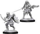 Gamers Guild AZ Pathfinder WZK73545 Pathfinder Minis: Deep Cuts Wave 7- Female Half-Elf Ranger Southern Hobby