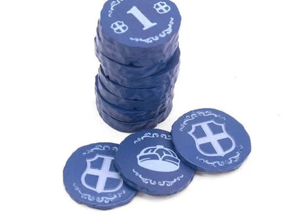 Gamers Guild AZ Paverson Games Luthier: The Art of the Instrument - Engraved Worker Chips Kickstarter