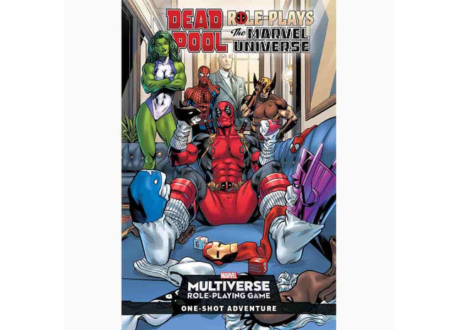 Gamers Guild AZ Peguin Random House Marvel Multiverse Roleplaying Game: Deadpool Role-Plays The Marvel Universe (Pre-Order) GTS