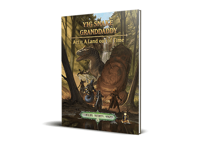 Gamers Guild AZ Petersen Games Cthulhu Mythos (5E): Yig Snake Granddaddy Act 1 GTS