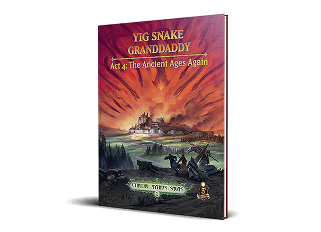Gamers Guild AZ Petersen Games Cthulhu Mythos (5E): Yig Snake Granddaddy Act 4 GTS