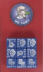 Gamers Guild AZ Petersen Games Dicenstein: PETDE1 - Mr. Shiny GTS