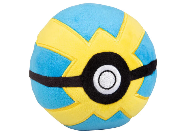 Gamers Guild AZ Pokemon 5" Pokemon Blue Quick Ball Plush Bean Bag Toy Temple