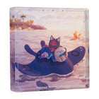 Gamers Guild AZ Pokemon Pokemon Center Original Acrylic Block: Pokemon Timeless Adventure - Alola Discontinue