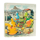 Gamers Guild AZ Pokemon Pokemon Center Original Acrylic Block: Pokemon Timeless Adventure - Hoenn Discontinue