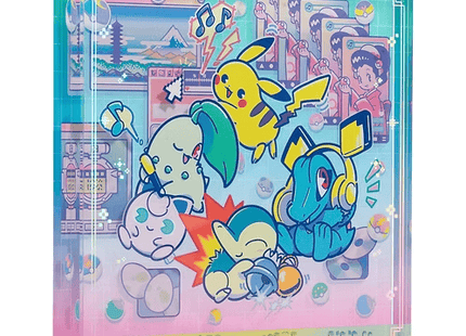 Gamers Guild AZ Pokemon Pokemon Center Original Acrylic Block: Pokemon Timeless Adventure - Johto Discontinue