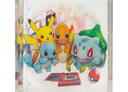 Gamers Guild AZ Pokemon Pokemon Center Original Acrylic Block: Pokemon Timeless Adventure - Kanto Discontinue