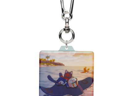 Gamers Guild AZ Pokemon Pokemon Center Original Acrylic Keychain: Pokemon Timeless Adventure - Alola Discontinue