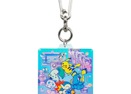 Gamers Guild AZ Pokemon Pokemon Center Original Acrylic Keychain: Pokemon Timeless Adventure - Johto Discontinue