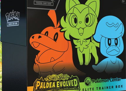 Gamers Guild AZ Pokemon Pokémon - Paldea Evolved - Pokémon Center Elite Trainer Box Pokemon
