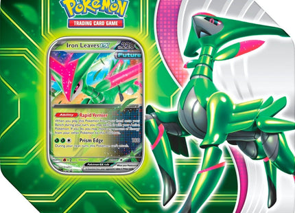 Gamers Guild AZ Pokemon Pokemon Paradox Clash Tin - Iron Leaves ex (Pre-Order) Pokemon