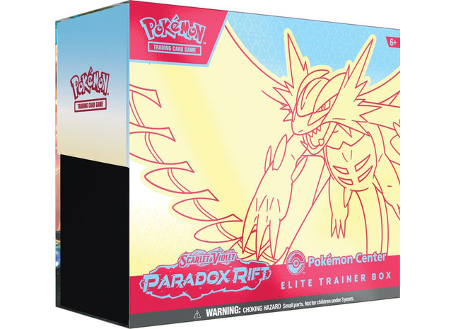 Gamers Guild AZ Pokemon Pokémon Paradox Rift - Roaring Moon - Pokémon Center Elite Trainer Box Pokemon
