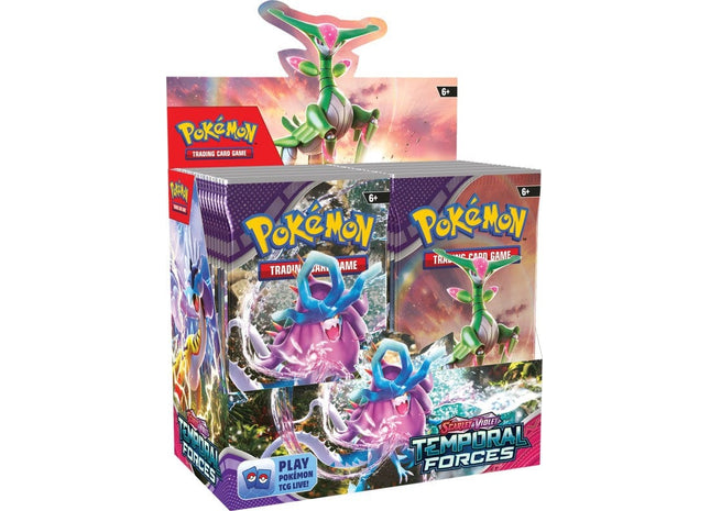 Gamers Guild AZ Pokemon Pokémon Scarlet and Violet 5 Temporal Forces Booster Box (Pre-Order) Pokemon