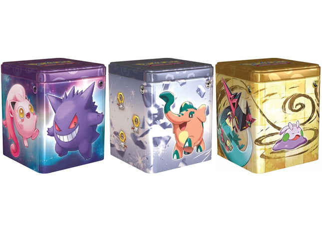 Gamers Guild AZ Pokemon Pokemon TCG: 2024 Q1 Stacking Tins - Set of 3 (Pre-Order) Pokemon