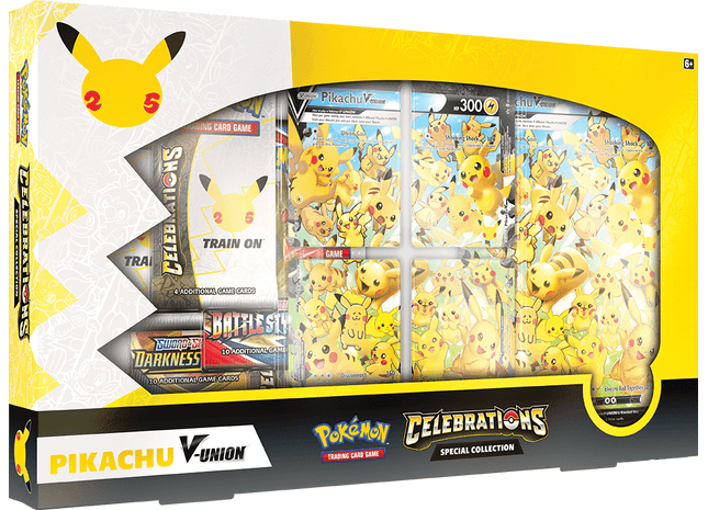 Gamers Guild AZ Pokemon Pokemon TCG: Celebrations Special Collection Pikachu V-UNION Old Pokemon