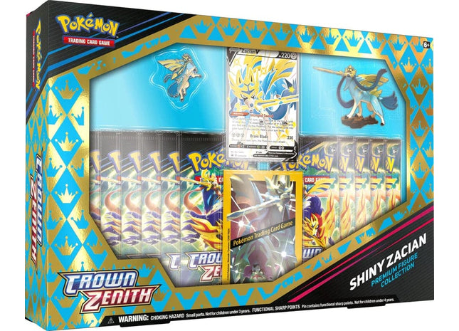 Gamers Guild AZ Pokemon Pokemon TCG: Crown Zenith - Premium Figure Collection - Shiny Zacian Pokemon