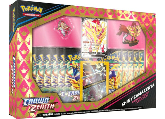 Gamers Guild AZ Pokemon Pokemon TCG: Crown Zenith - Premium Figure Collection - Shiny Zamazenta Pokemon