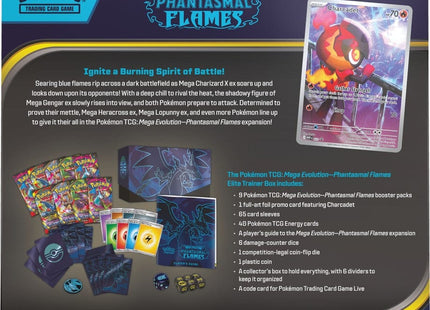Gamers Guild AZ Pokemon Pokemon TCG: Mega Evolution 2 - Phantasmal Flames Elite Trainer Box (Pre-Order) Pokemon