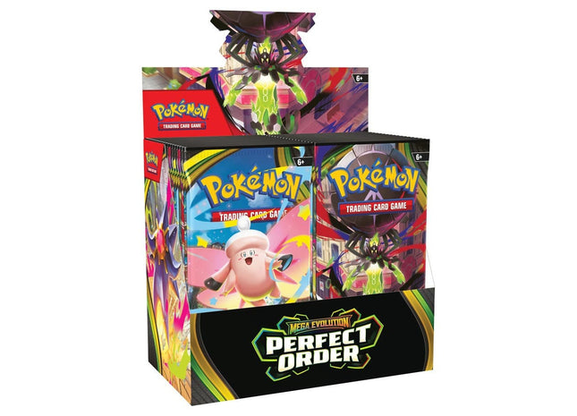 Gamers Guild AZ Pokemon Pokemon TCG: Mega Evolution 3: Perfect Order - Enhanced Booster Display (Pre-Order) Pokemon