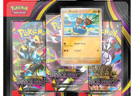 Gamers Guild AZ Pokemon Pokémon TCG: Mega Evolution 5: Pitch Black - 3-Booster Blister (Pre-Order) ACD Distribution