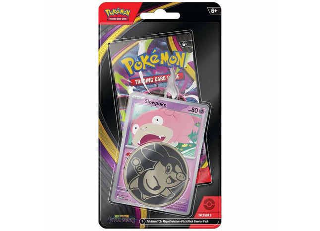 Gamers Guild AZ Pokemon Pokémon TCG: Mega Evolution 5: Pitch Black - Checklane Blister Pack [ME05] Slowpoke GTS