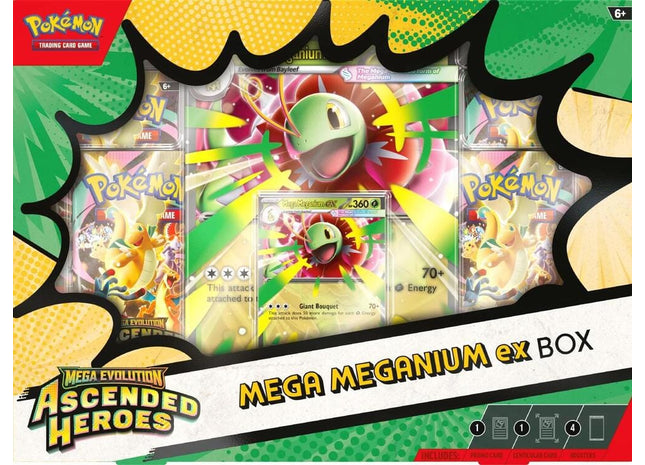 Gamers Guild AZ Pokemon Pokemon TCG: Mega Evolution: Ascended Heroes - Mega Meganium ex Box Pokemon