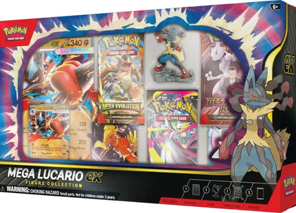 Gamers Guild AZ Pokemon Pokemon TCG: Mega Lucario ex Figure Collection (Pre-Order) Pokemon