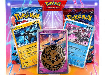 Gamers Guild AZ Pokemon Pokemon TCG: Scarlet & Violet - 2-Pack Blister (Latios, Zekrom, & Palkia) Pokemon