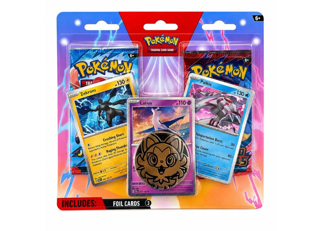 Gamers Guild AZ Pokemon Pokemon TCG: Scarlet & Violet - 2-Pack Blister (Latios, Zekrom, & Palkia) Pokemon