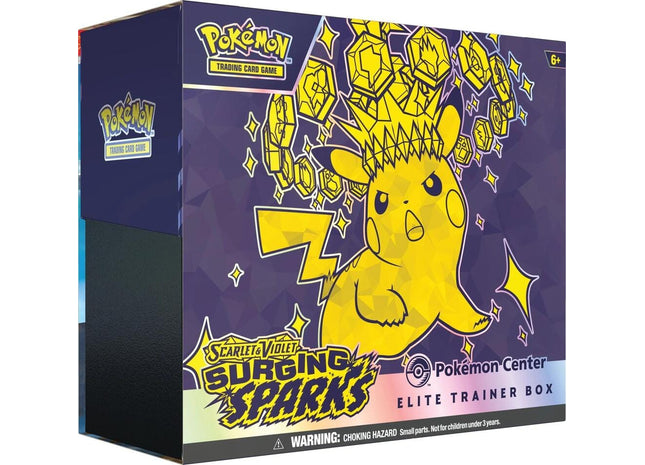 Gamers Guild AZ Pokemon Pokemon TCG: Surging Sparks - Pokemon Center Elite Trainer Box (Exclusive) Pokemon
