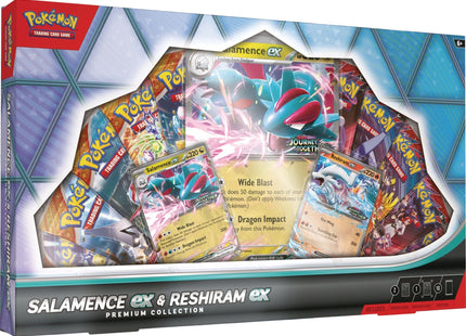 Gamers Guild AZ Pokemon Salamence ex & Reshiram ex Premium Collection (Pre-Order) Pokemon