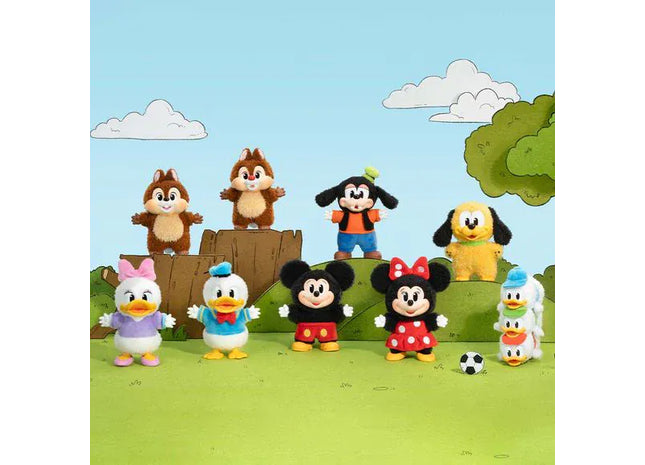 Gamers Guild AZ Pop Mart Disney: Mickey Family - Cute Together Keychain Blind Box Toy Temple