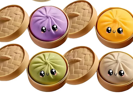 Gamers Guild AZ Puka Creations Puka Creations: Rainbow Squishy Dumplings Blind Box Toy Temple