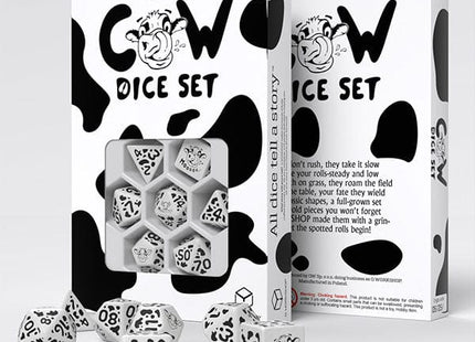 Gamers Guild AZ Q-Workshop Cow Dice Set: MOOzilla (Pre-Order) AGD