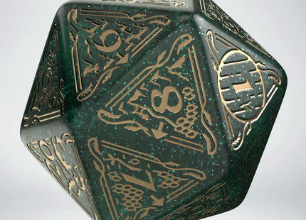 Gamers Guild AZ Q-Workshop The Hobbit Spindown D20 - Verdant TCG Jumbo Die (Pre-Order) AGD