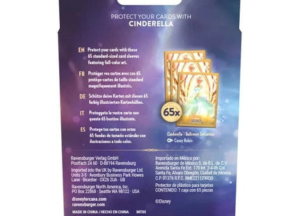 Gamers Guild AZ Ravensburger Lorcana TCG: Archazia's Island Card Sleeves - Cinderella (Pre-Order) Southern Hobby