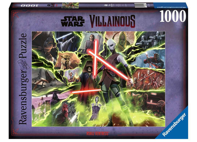 Gamers Guild AZ Ravensburger Ravensburger: 1000 PCS Puzzle - Star Wars Villainous: Asajj Ventress Gamers Guild AZ