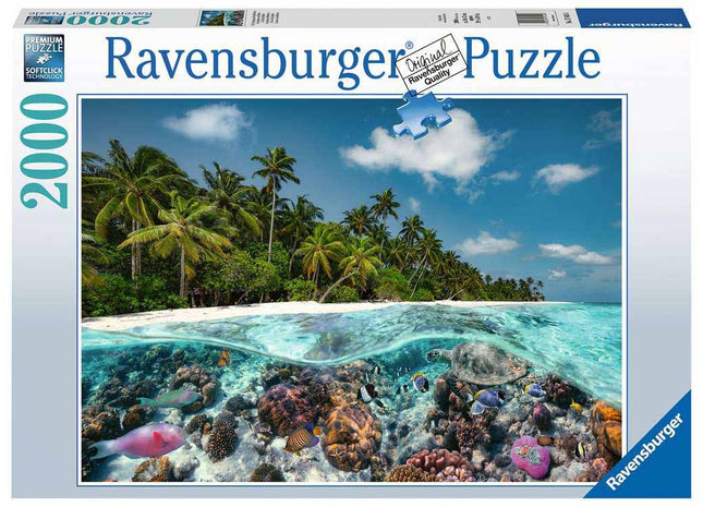 Gamers Guild AZ Ravensburger Ravensburger: 2000 PCS Puzzle - A Dive in the Maldives Gamers Guild AZ